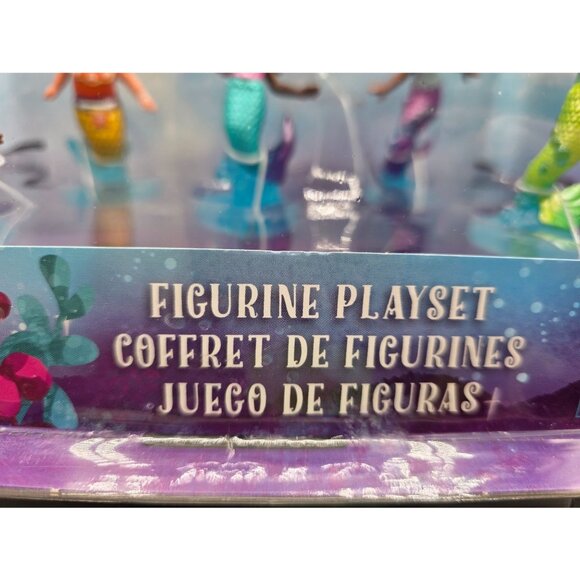 Disney Junior Ariel Figurine Playset Ariel Lucia Fernie Ayanna & Alanna 5 Figure - Picture 4 of 5